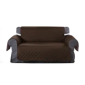 2 Seater Couch Sofa Cover Removable Quilted Covers Slipcover Pet Kids Protector