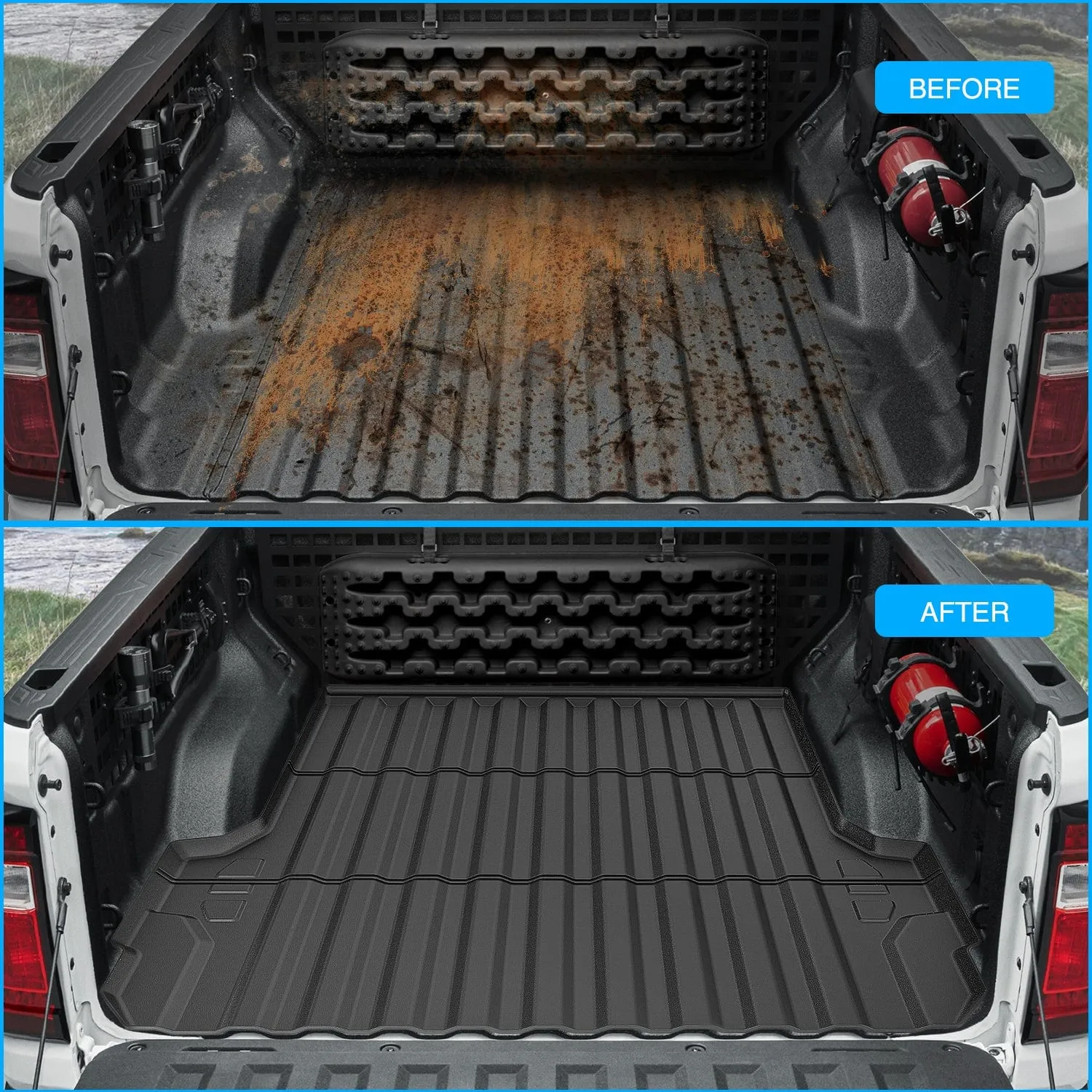5ft Rubber Short Bed For 2023-2024 Chevy Colorado