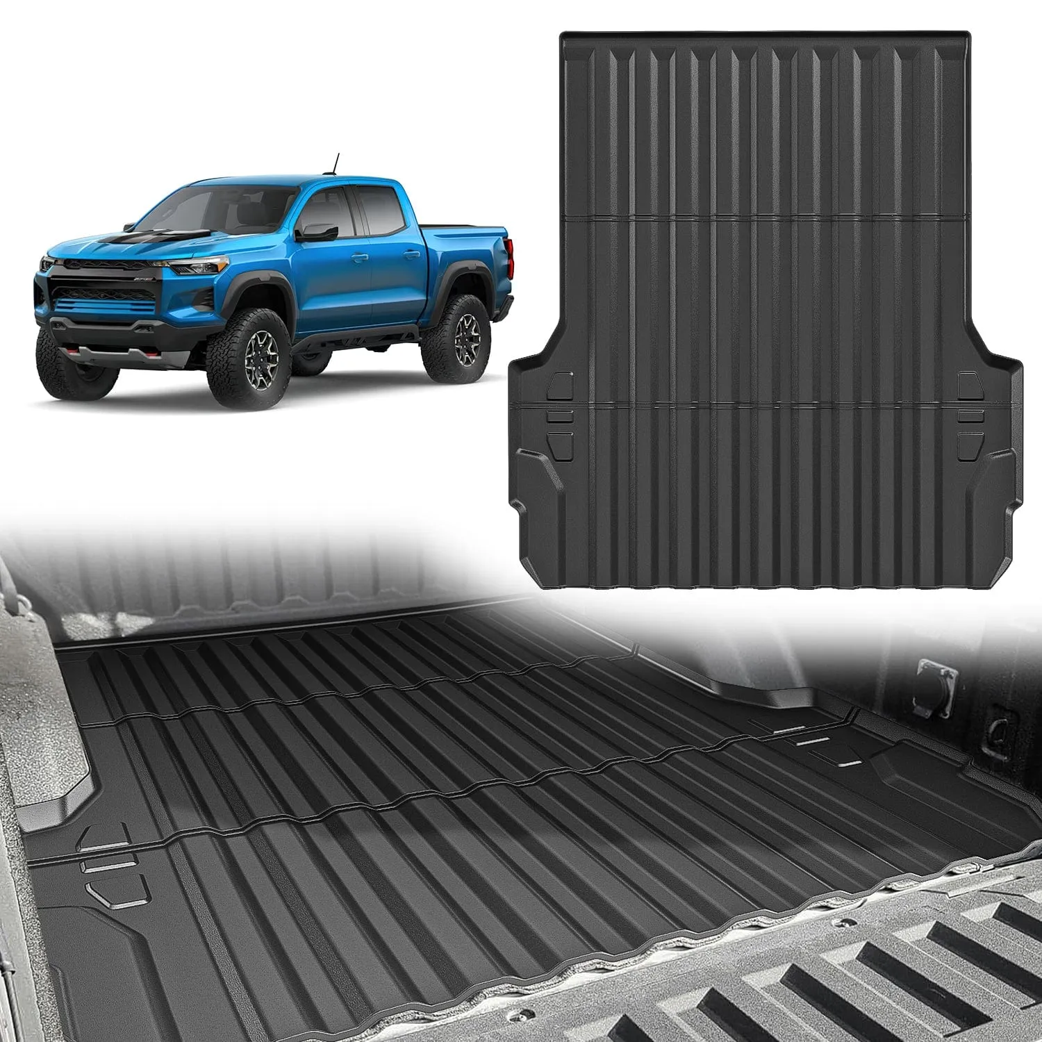5ft Rubber Short Bed For 2023-2024 Chevy Colorado