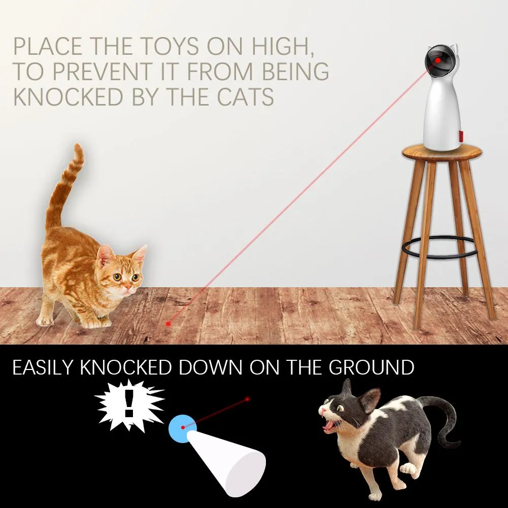 Automatic Cat Laser Pointer Toy