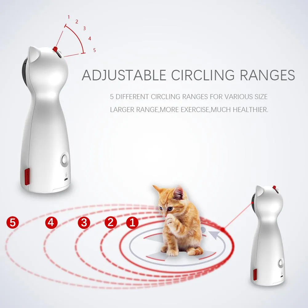 Automatic Cat Laser Pointer Toy