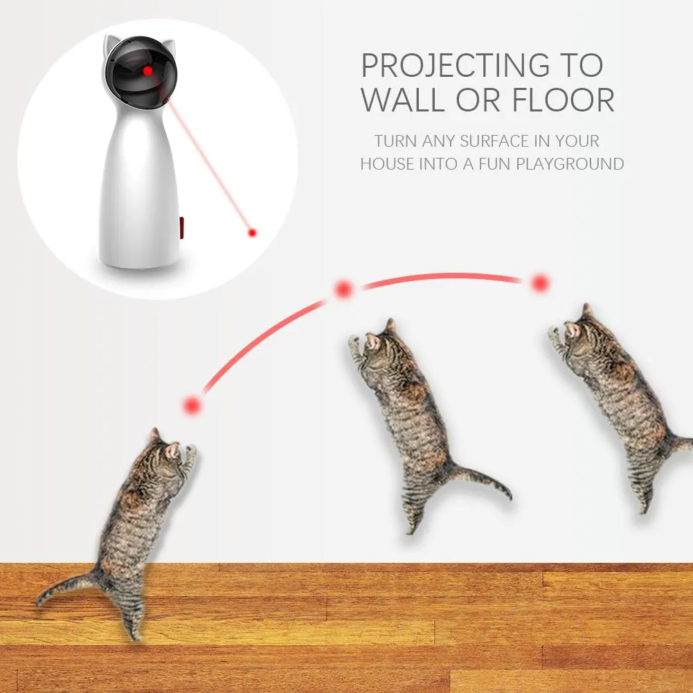 Automatic Cat Laser Pointer Toy