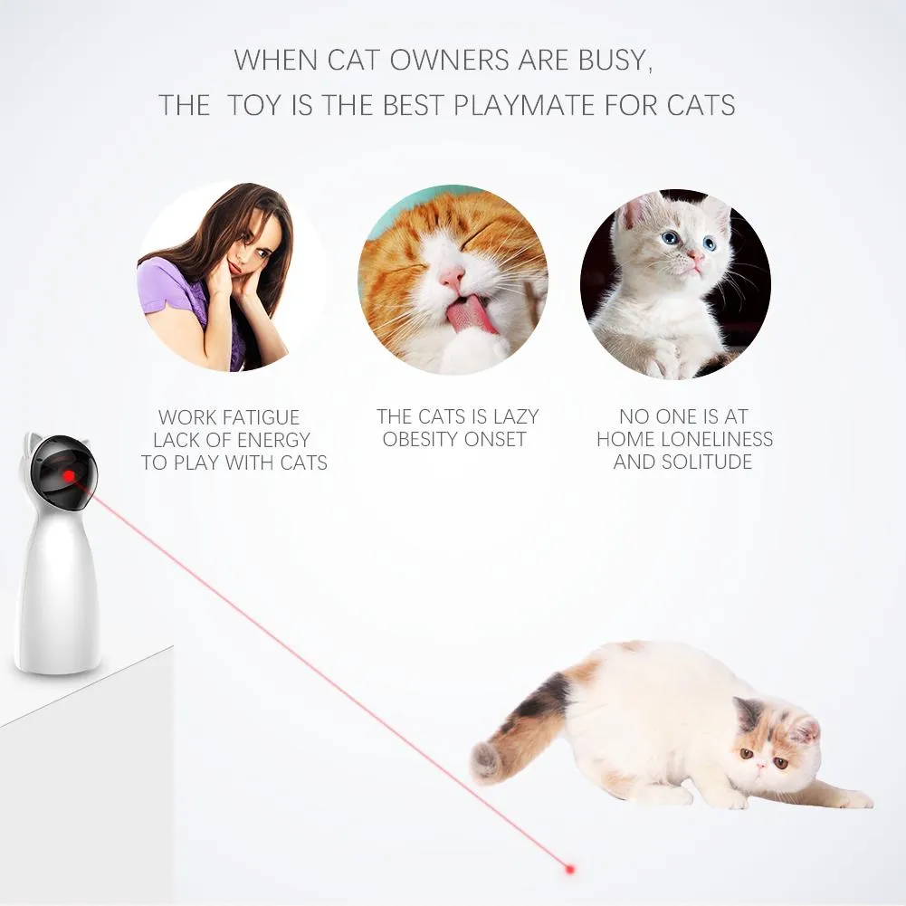Automatic Cat Laser Pointer Toy