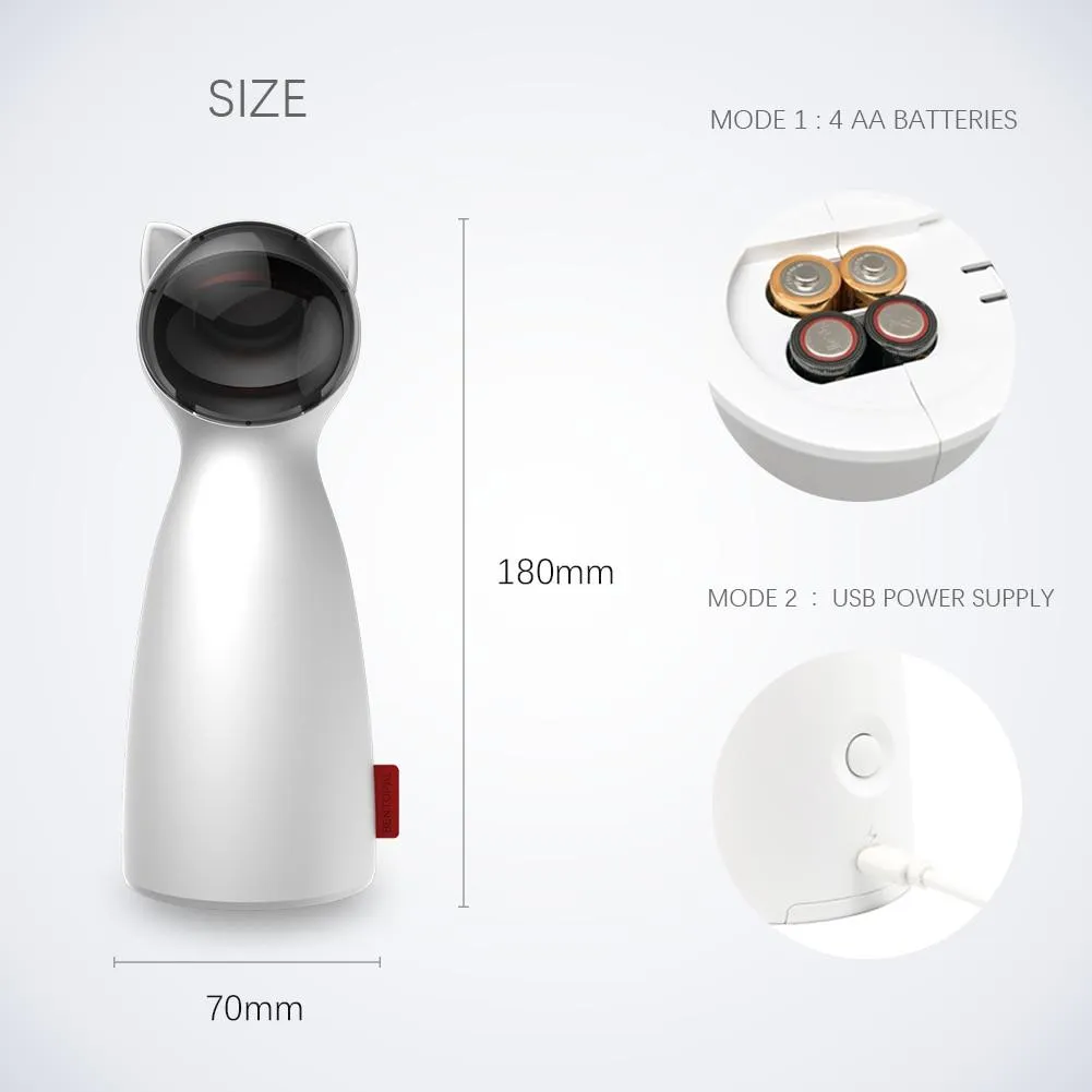 Automatic Cat Laser Pointer Toy