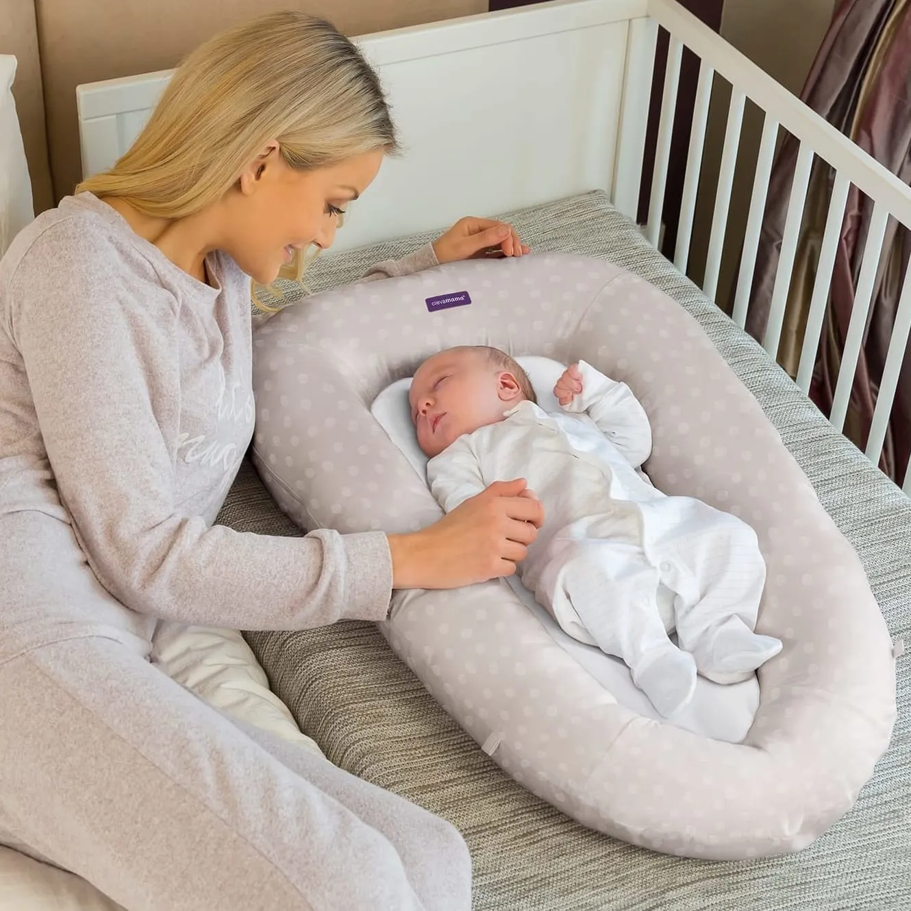 Baby Pod  White/Grey