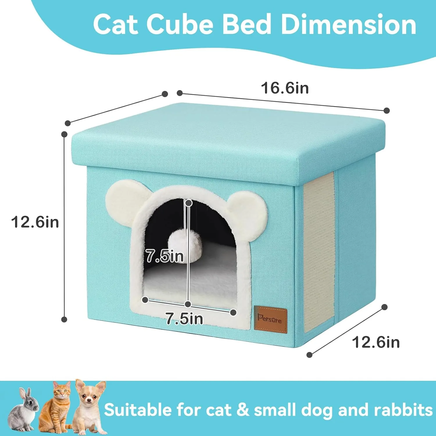 Covered Cat House   Kitty (,)