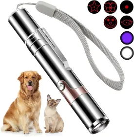 Cowjag Laser Pointer, Cat Toy Pointer for Indoor, Cat Mouse Toys Wand Light Pet Interactive Toys to Keep Cat Busy, for Kitten Cat Dog Chase Play