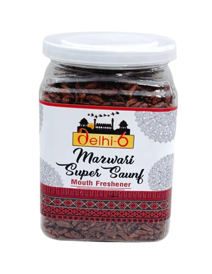 Delhi 6 Marwari Super Saunf/ Flavoured Fennel Seeds 150G Tower Pack