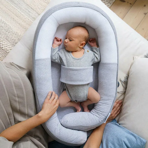 Doomoo Cocoon Cosy and Safe Baby Nest, Classic Grey
