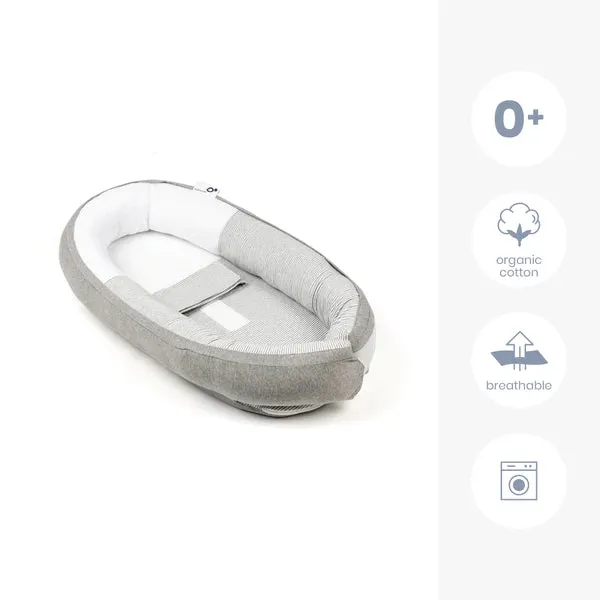 Doomoo Cocoon Cosy and Safe Baby Nest, Classic Grey