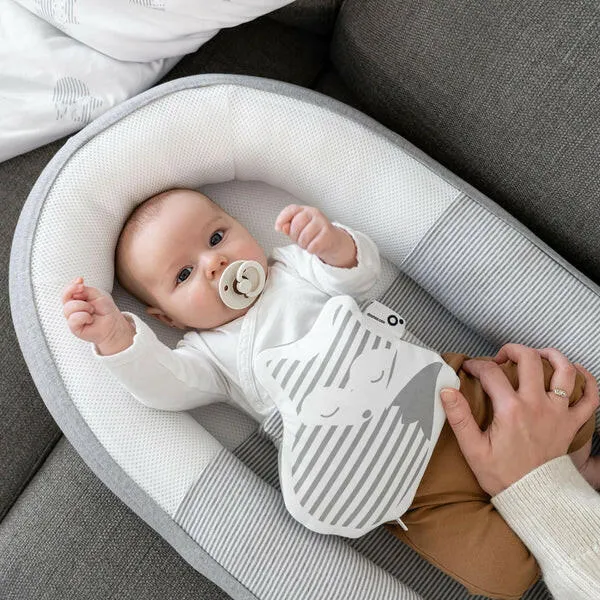 Doomoo Cocoon Cosy and Safe Baby Nest, Classic Grey