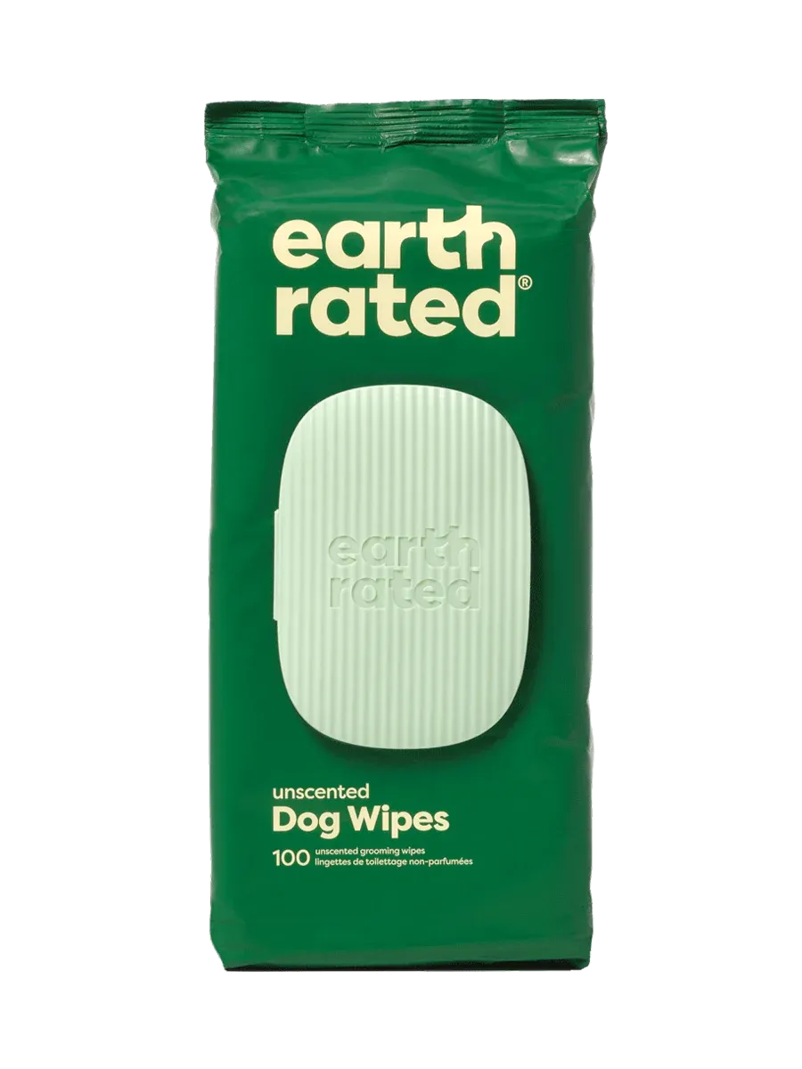 Earth Rated - Plant-Based Grooming Wipes