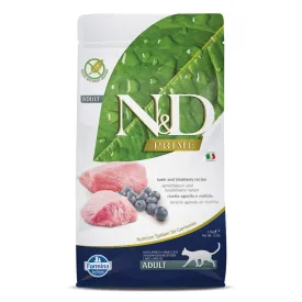 Farmina N&amp;D Prime Lamb and Blueberry Adult cat dry food 1.5kg