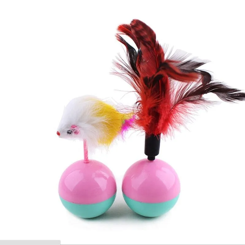 Feather Mouse Plastic Toys