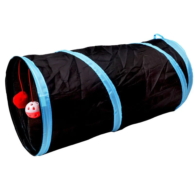 Foldable Cat Tunnel Toy