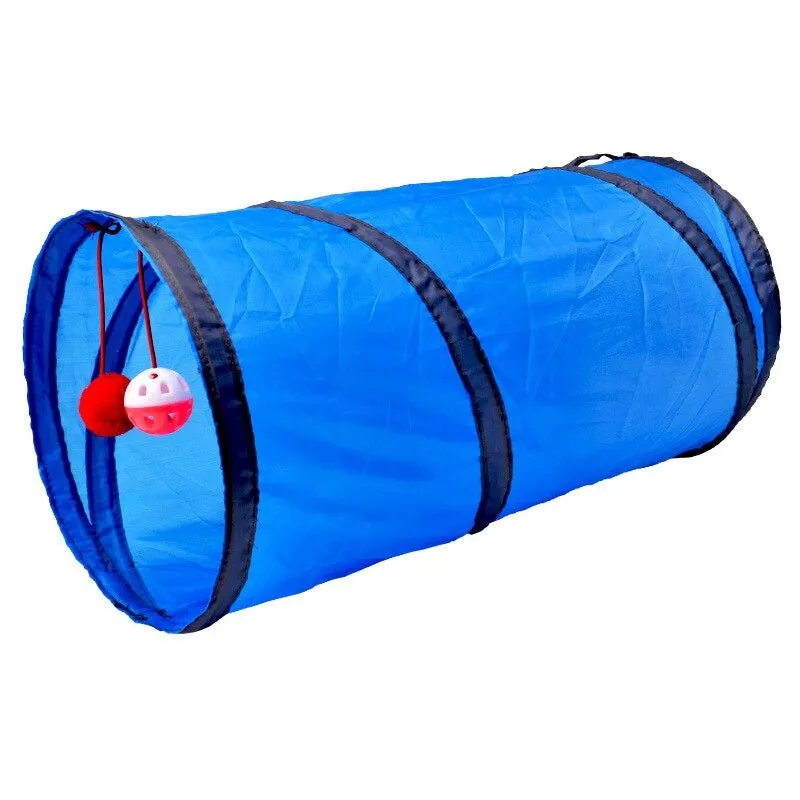 Foldable Cat Tunnel Toy