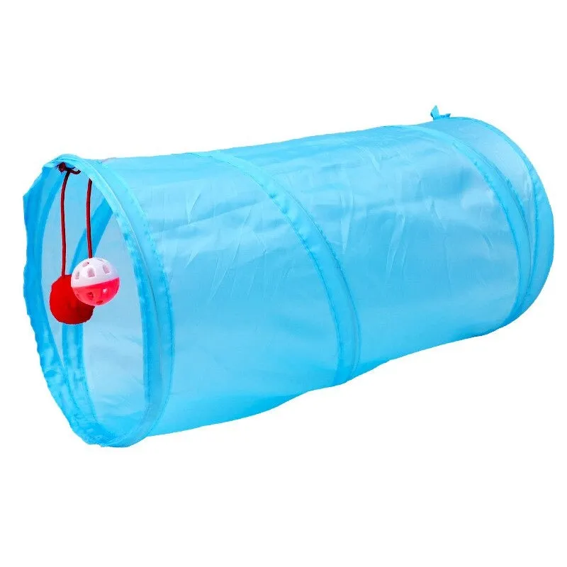 Foldable Cat Tunnel Toy