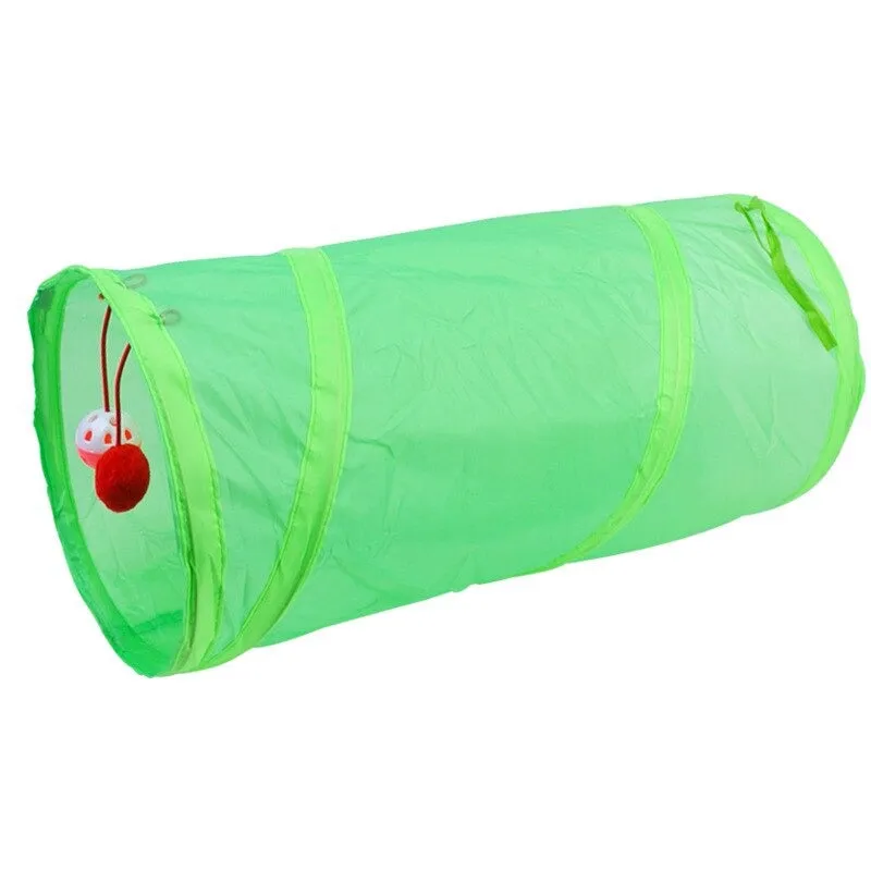 Foldable Cat Tunnel Toy