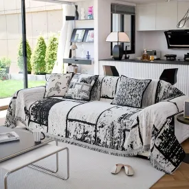 Luxury Pet Cover for Leather Sofa, Non-Slip & Machine Washable