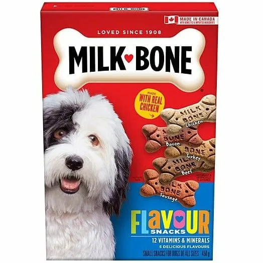 Milk-Bone Flavour Snacks Dog Biscuits