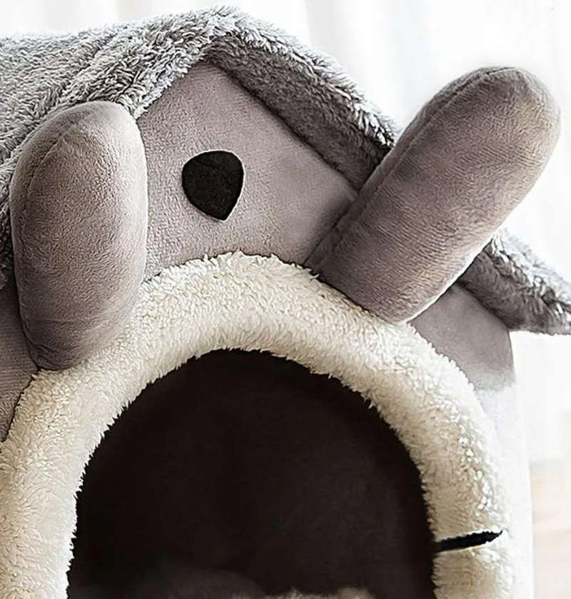 New cat litter rabbit door curtain four seasons universal kennel small and medium-sized dog closed removable and washable dog bed pet litter pad
