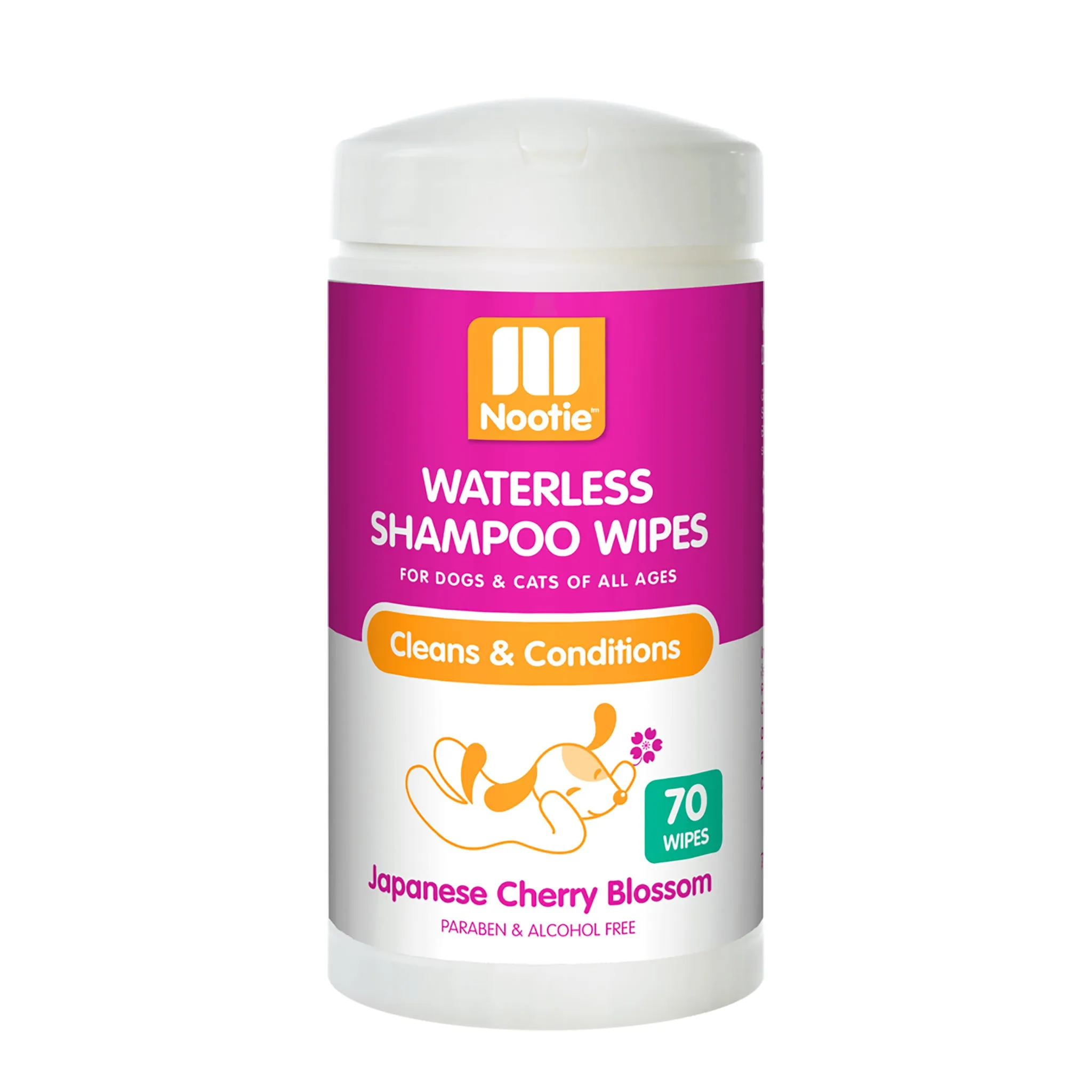 Nootie Shampoo Wipes Japanese Cherry Blossom