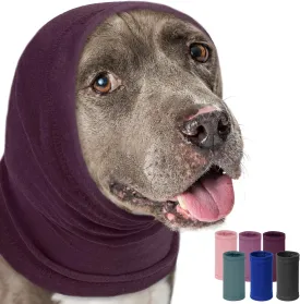 PUMYPOREITY Dog Calming Hoodie, Dog Ear Cover for Anxiety Relief, Ear Muffs for Hematoma, Noise Canceling for Grooming and Force Drying, Comfort Hoodie for Anxiety