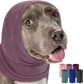 PUMYPOREITY Dog Calming Hoodie, Dog Ear Cover for Anxiety Relief, Ear Muffs for Hematoma, Noise Canceling for Grooming and Force Drying, Comfort Hoodie for Anxiety