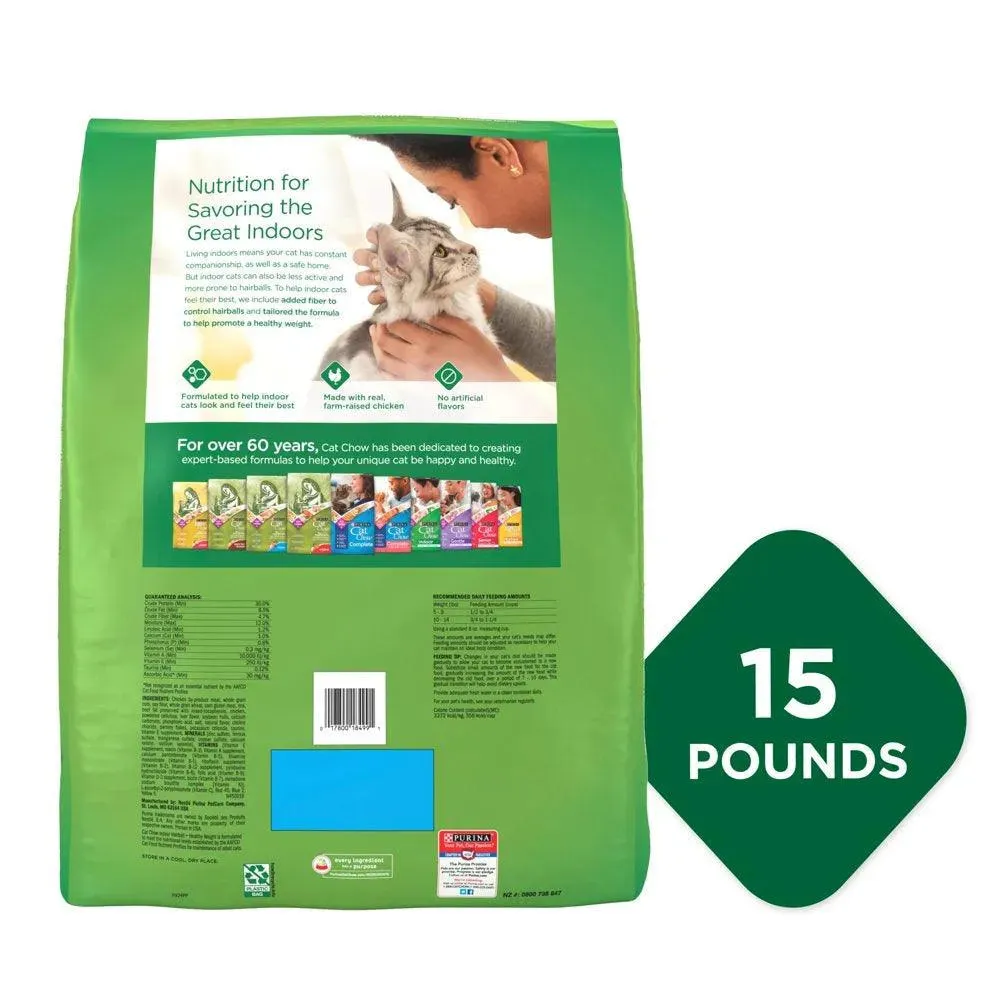 Purina Dry Cat Food Healthy Weight 15 Lb