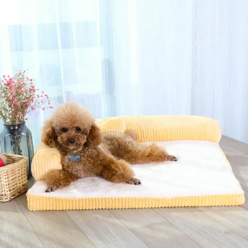 Removable and washable pet nest for large, medium and small dogs