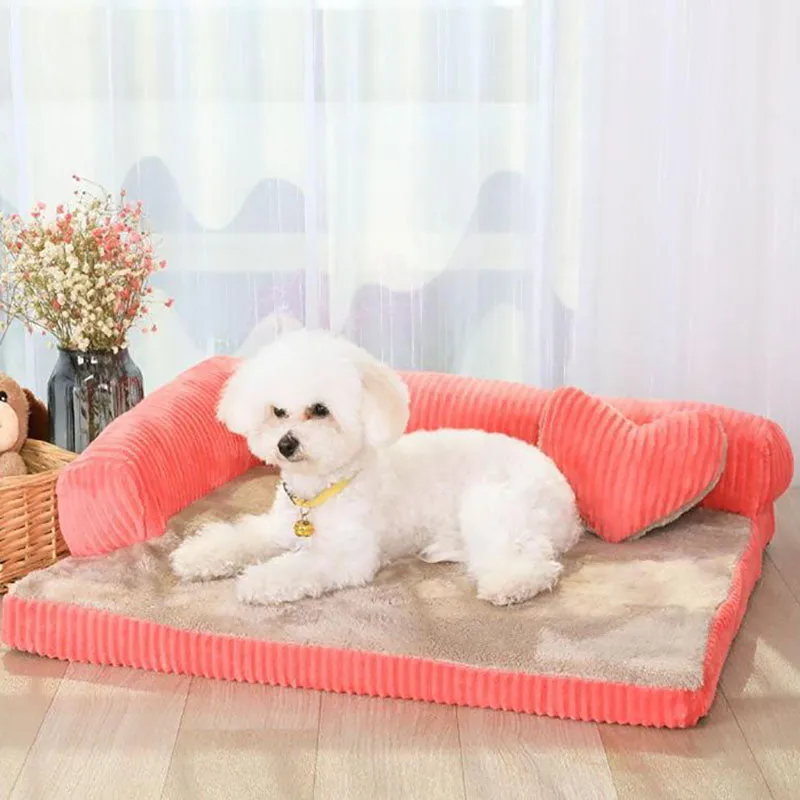 Removable and washable pet nest for large, medium and small dogs