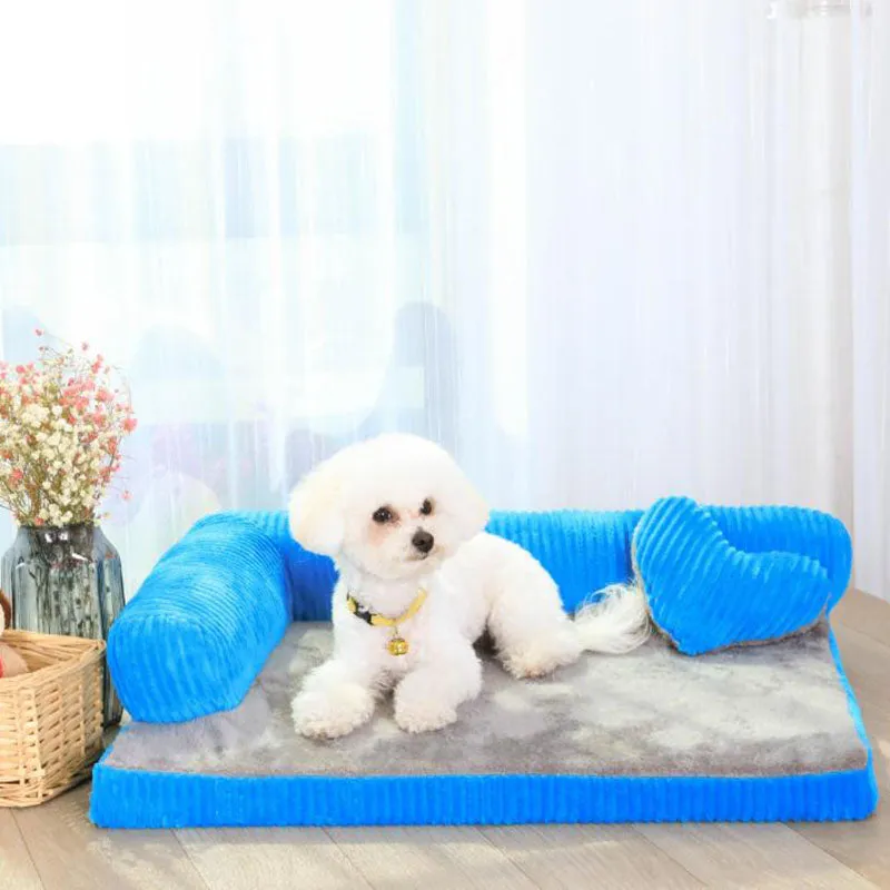 Removable and washable pet nest for large, medium and small dogs