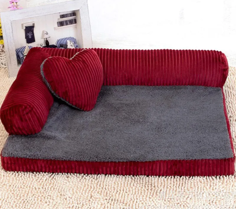 Removable and washable pet nest for large, medium and small dogs