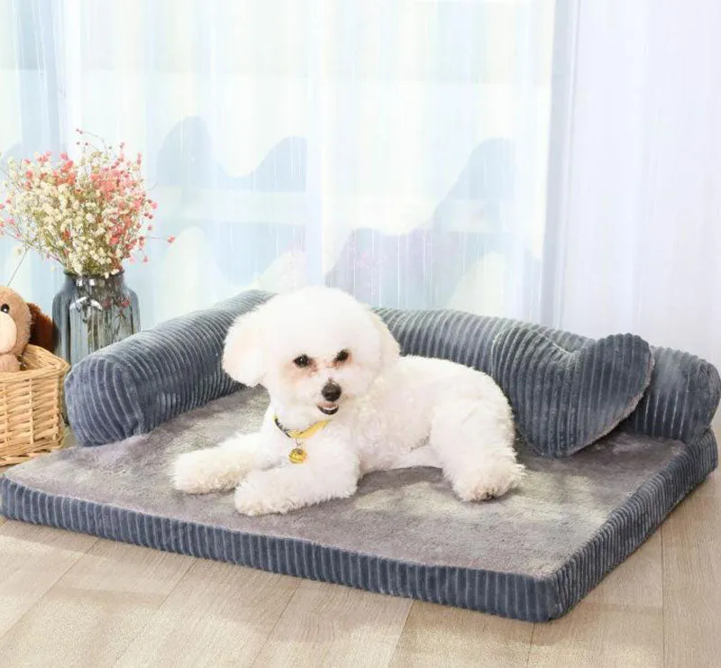 Removable and washable pet nest for large, medium and small dogs