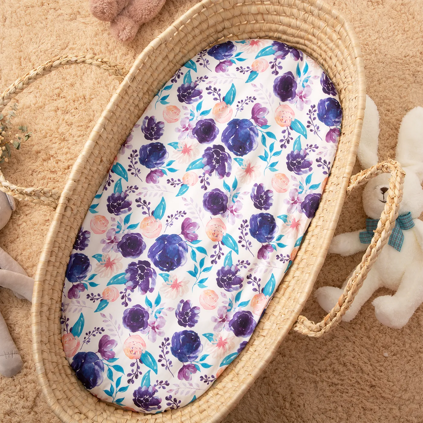 Removable Cover Baby Bionic Bed Removable Washable Cover Baby Lounger Baby Nest Cover without Zipper