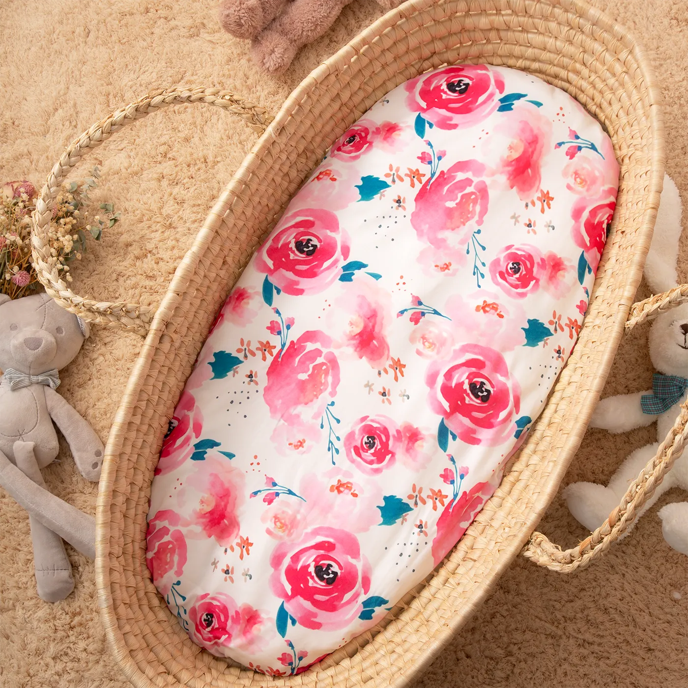 Removable Cover Baby Bionic Bed Removable Washable Cover Baby Lounger Baby Nest Cover without Zipper