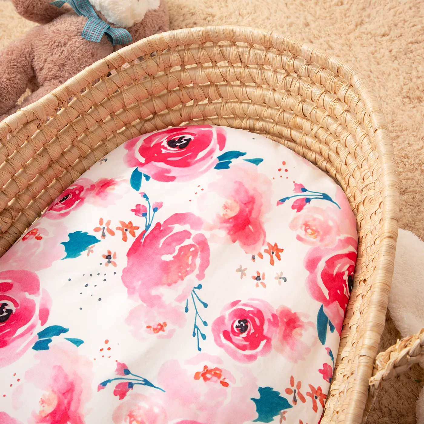 Removable Cover Baby Bionic Bed Removable Washable Cover Baby Lounger Baby Nest Cover without Zipper