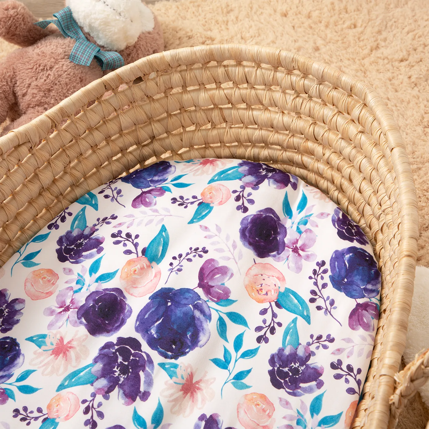 Removable Cover Baby Bionic Bed Removable Washable Cover Baby Lounger Baby Nest Cover without Zipper