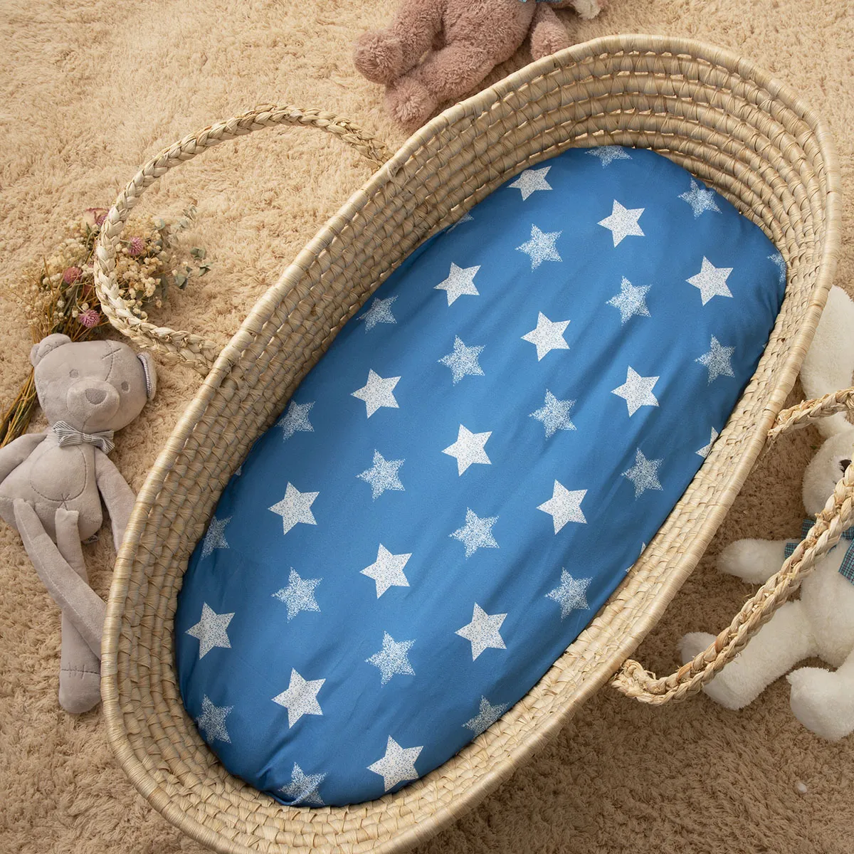 Removable Cover Baby Bionic Bed Removable Washable Cover Baby Lounger Baby Nest Cover without Zipper