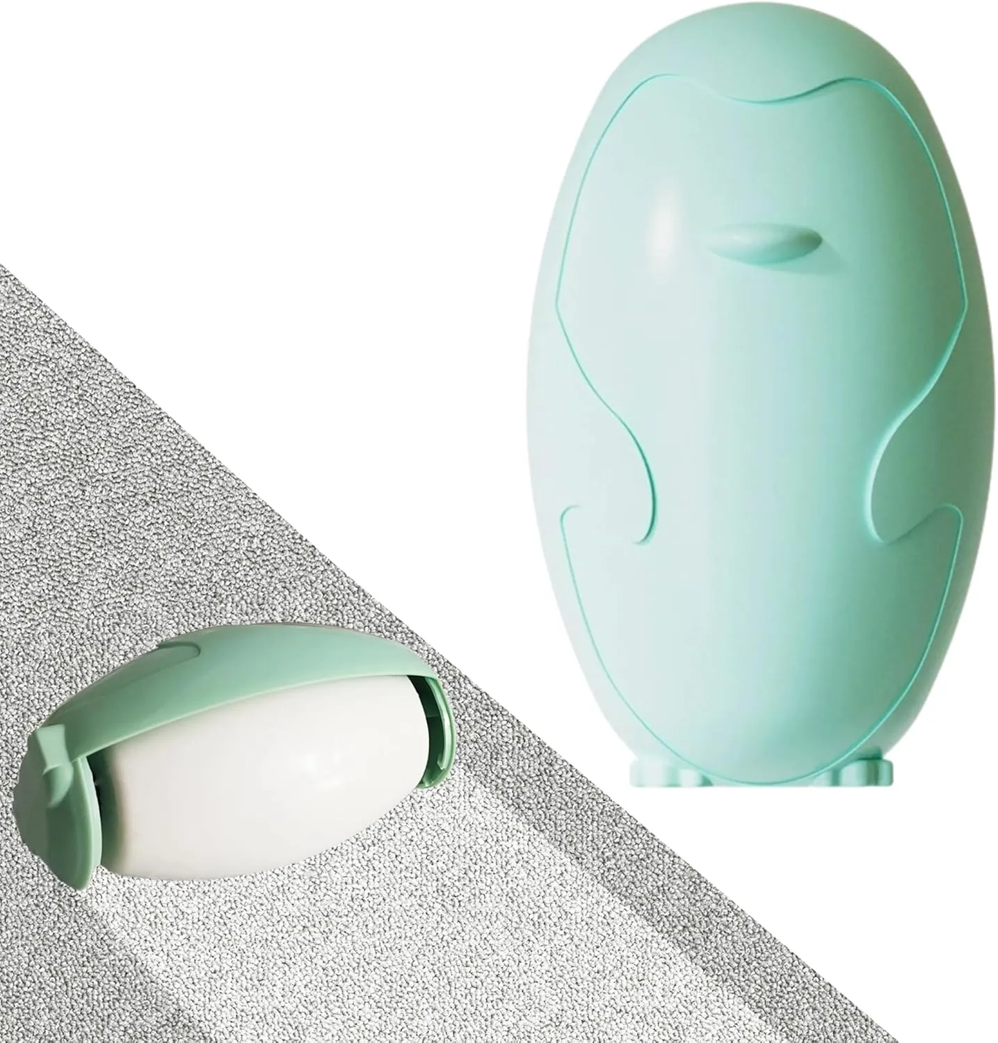 Reusable Lint Roller for Pet Hair Extra StickyHair Remove Roller Portable Washable Lint Roller Travel Size (Penguin)