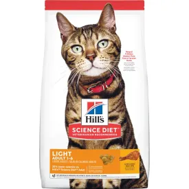 Science Diet Adult Light Chicken Recipe Dry Cat Food
