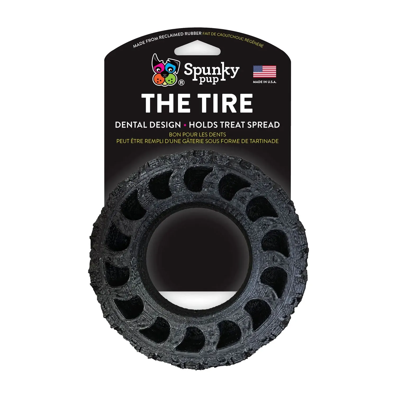 Spunky Pup The Tire