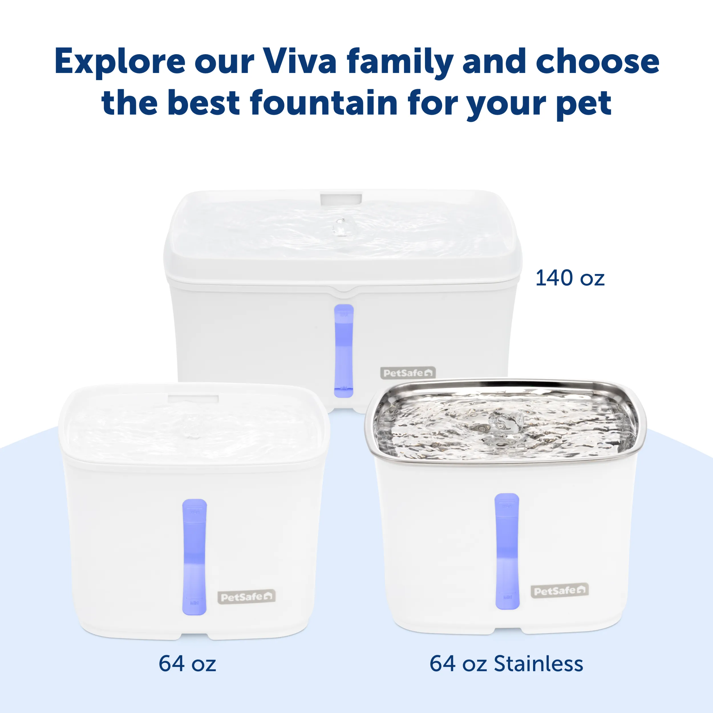 Viva™ 64 oz Pet Fountain