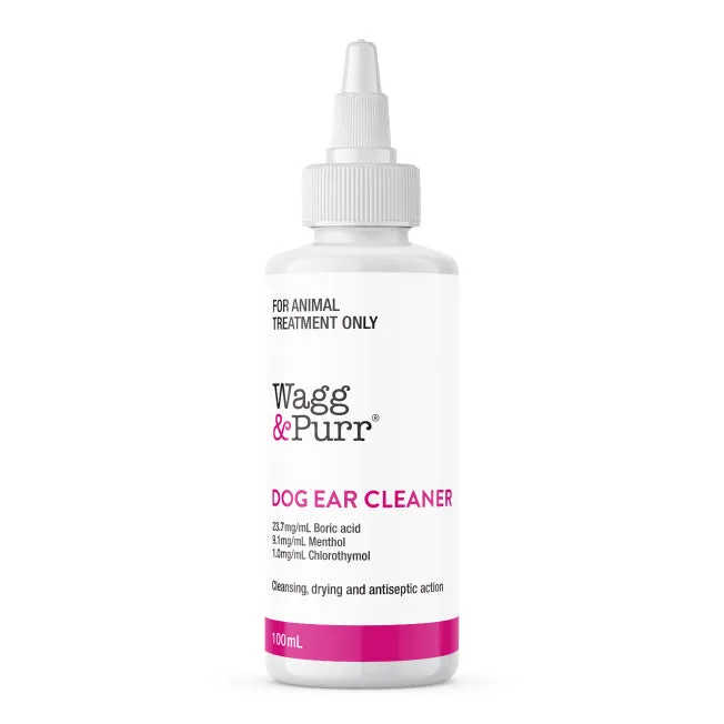 Wagg & Purr Dog Ear Cleaner 100mL